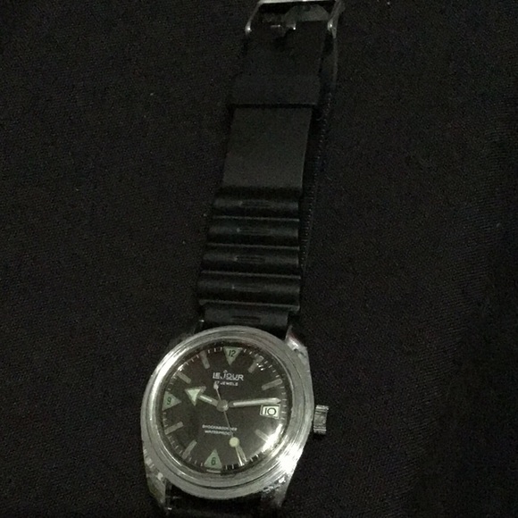 Vintage Le Jour Men’s Dive Watch 17 Jewel Swiss automatic - Picture 4 of 6